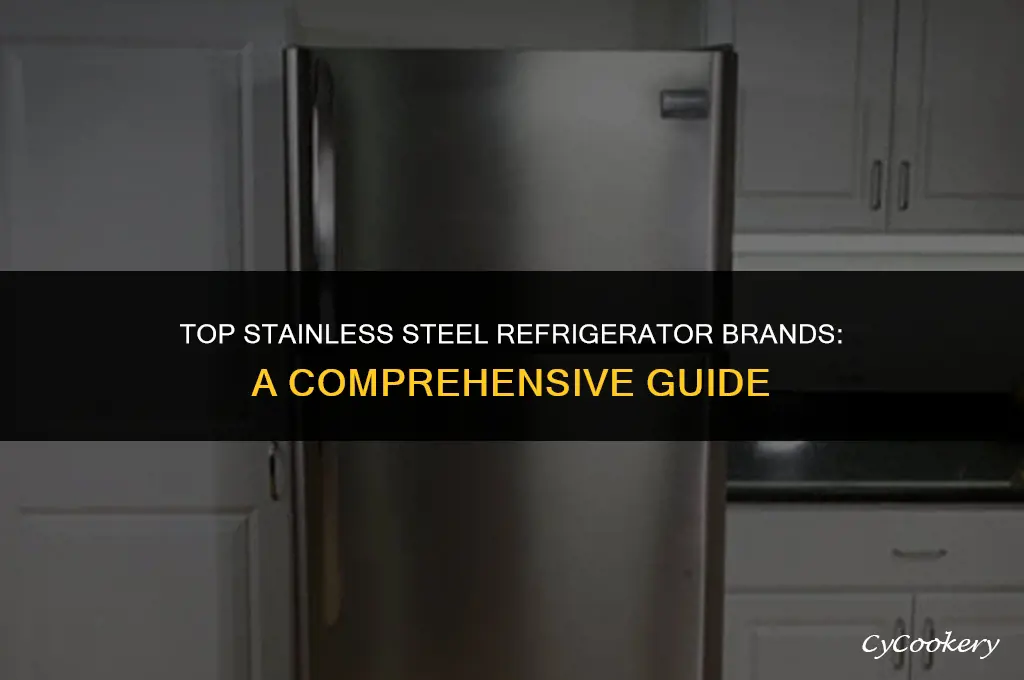 which brands of refrigerators are fully wrapped stainless steel