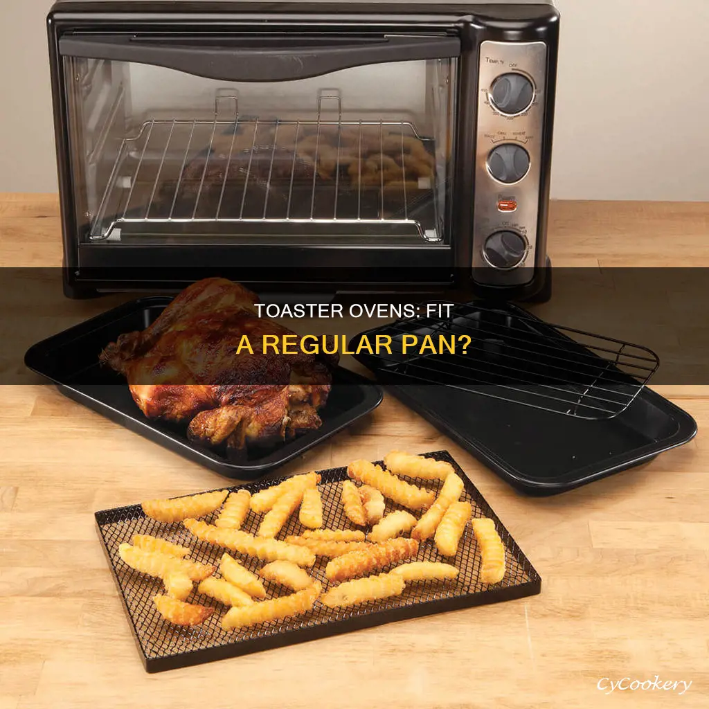 which convention toaster oven will fit a regular size pan