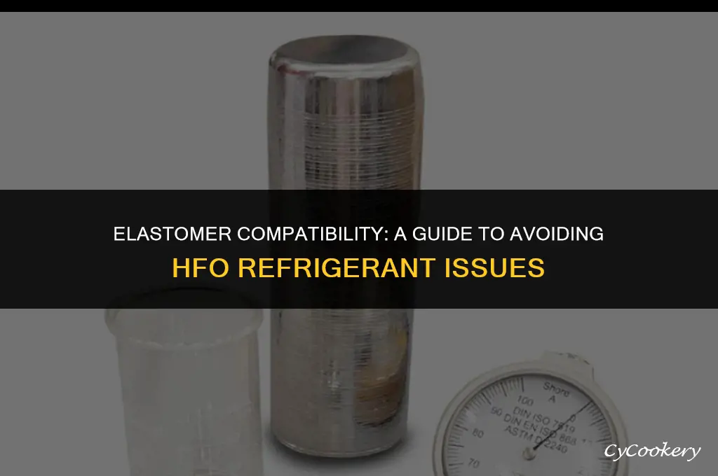 which elastomers are not compatible with hfo refrigerants
