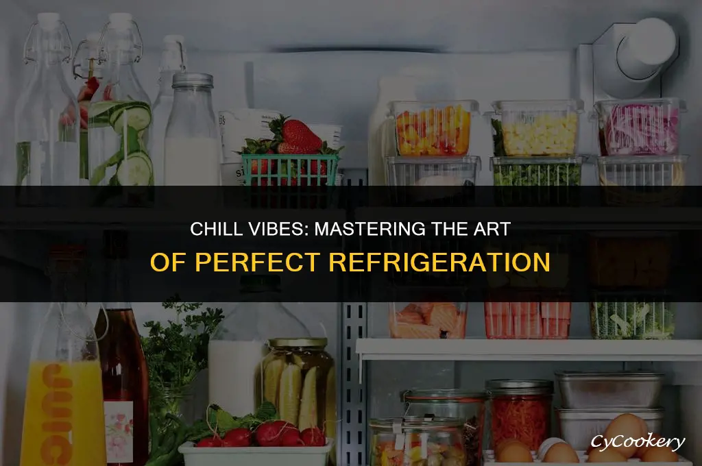 which food has been refrigerated correctly in the fridge