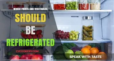 Refrigerate or Not? A Guide to Storing Fruits and Vegetables