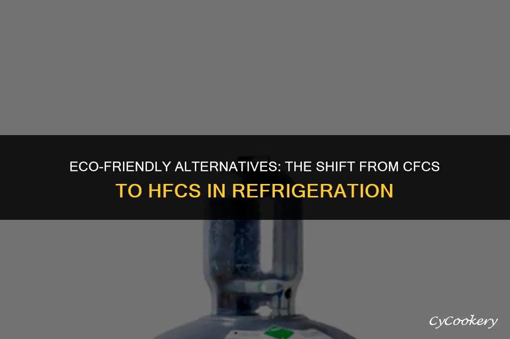 which gas is used in refrigerator instead of cfc