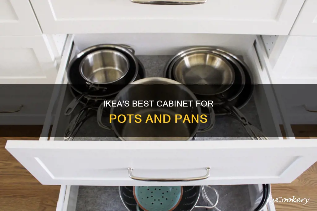 which ikea cabinet is best for pots and pans