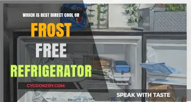 Chill Decision: Direct Cool vs Frost Free Refrigerators