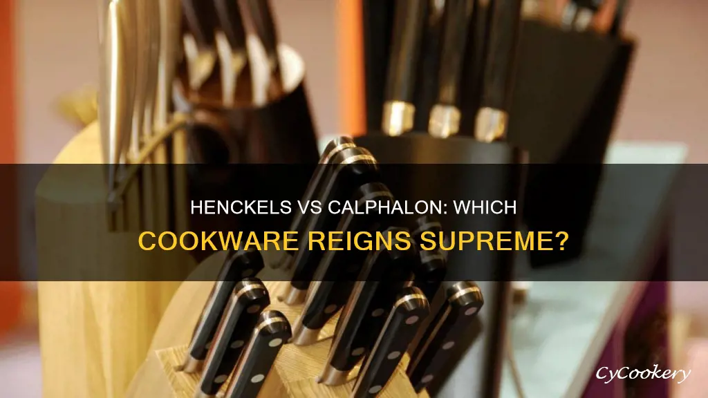 which is better j.a henckels or calphalon pots and pans