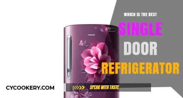 Top Single Door Refrigerators: Finding the Perfect Fit for Your Kitchen