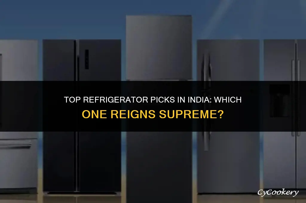 which is the no 1 refrigerator in india