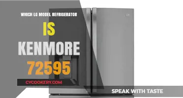 Kenmore 72595: Identifying the Equivalent LG Refrigerator Model