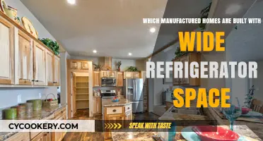 Spacious Kitchen Dreams: Manufactured Homes with Ample Refrigerator Space