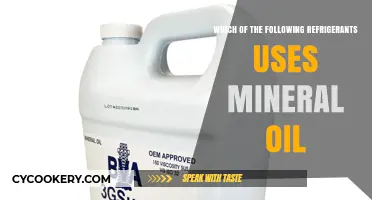 Exploring Refrigerants: Which Ones Utilize Mineral Oil?