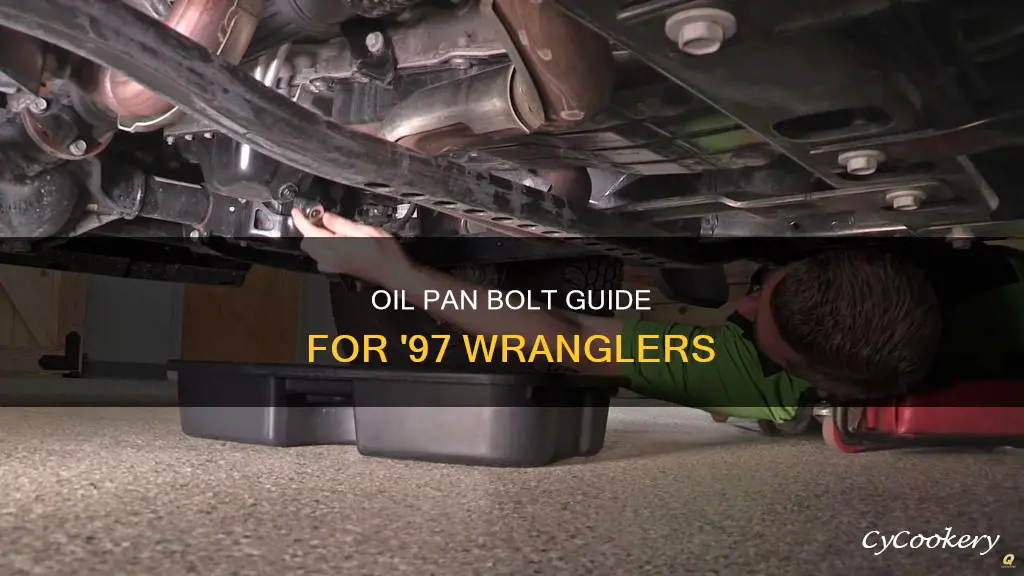 which oil pan bolts go where 1997 wrangler 4.0