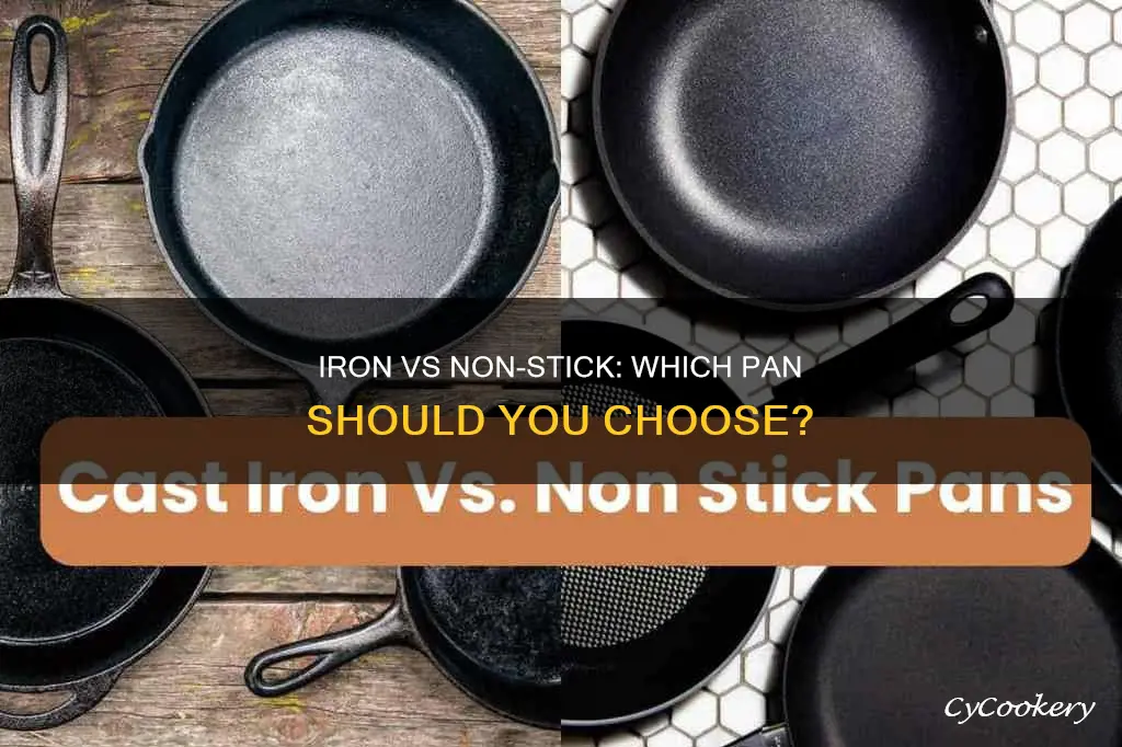 which pan is better iron or non-stick