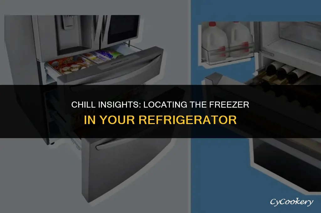 which part of the refrigerator is the freezer
