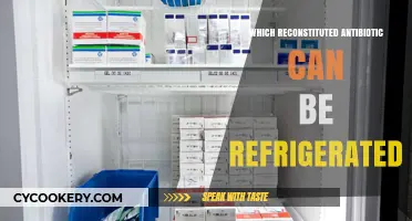 Refrigerating Reconstituted Antibiotics: Which Ones Can Be Stored Cold?