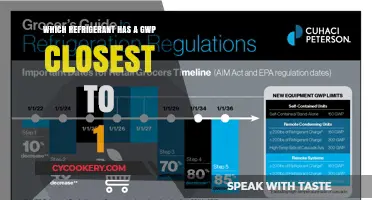 Exploring Refrigerants: Which One Has a GWP Closest to 1?