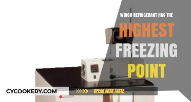 Exploring Refrigerants: Which One Has the Highest Freezing Point?