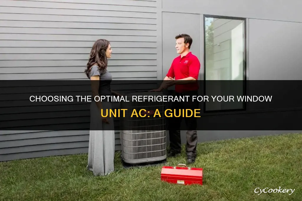 which refrigerant is best for window unit ac