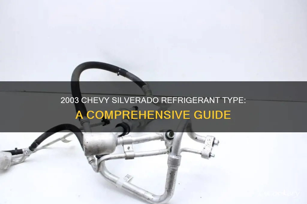 which refrigerant is in 2003 chevy silverado