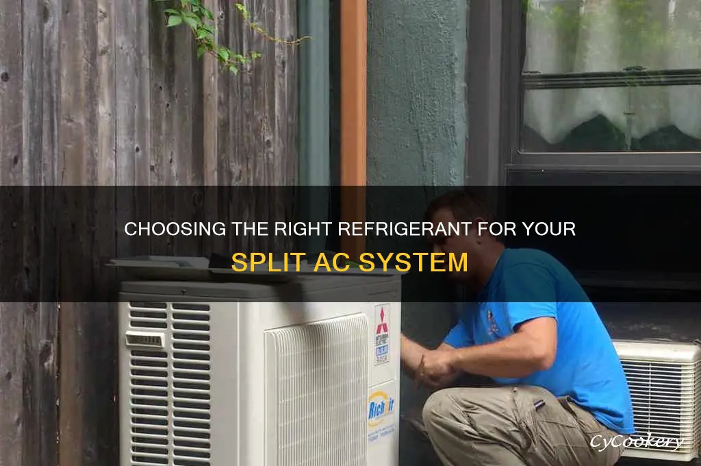 which refrigerant is used in split ac