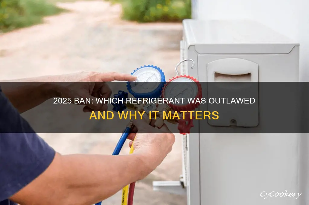 which refrigerant was just outlawed in 2025