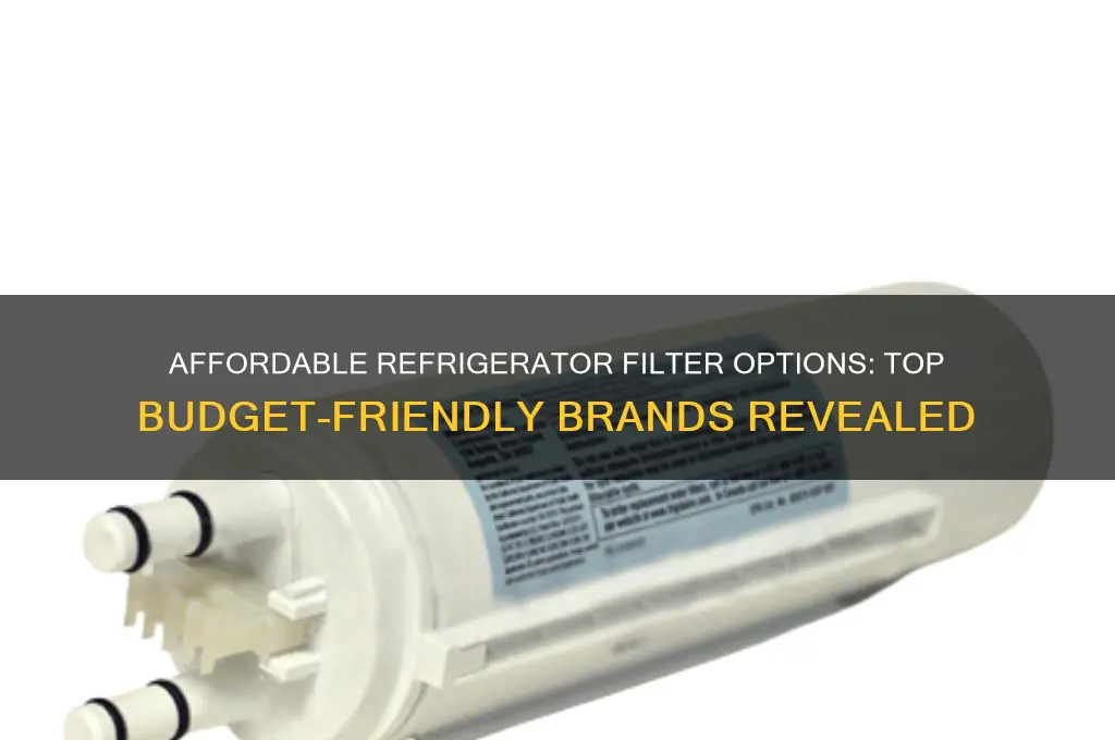 which refrigerator brands have the cheapest filters