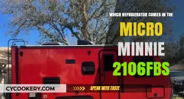 Compact Cooling: The Perfect Refrigerator for Your Micro Minnie 2106FBS