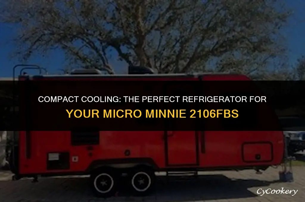 which refrigerator comes in the micro minnie 2106fbs