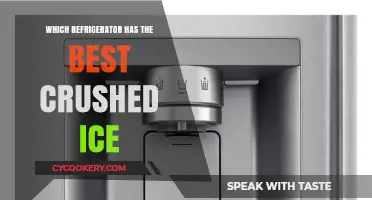 Top Refrigerators for Perfect Crushed Ice: A Comprehensive Guide