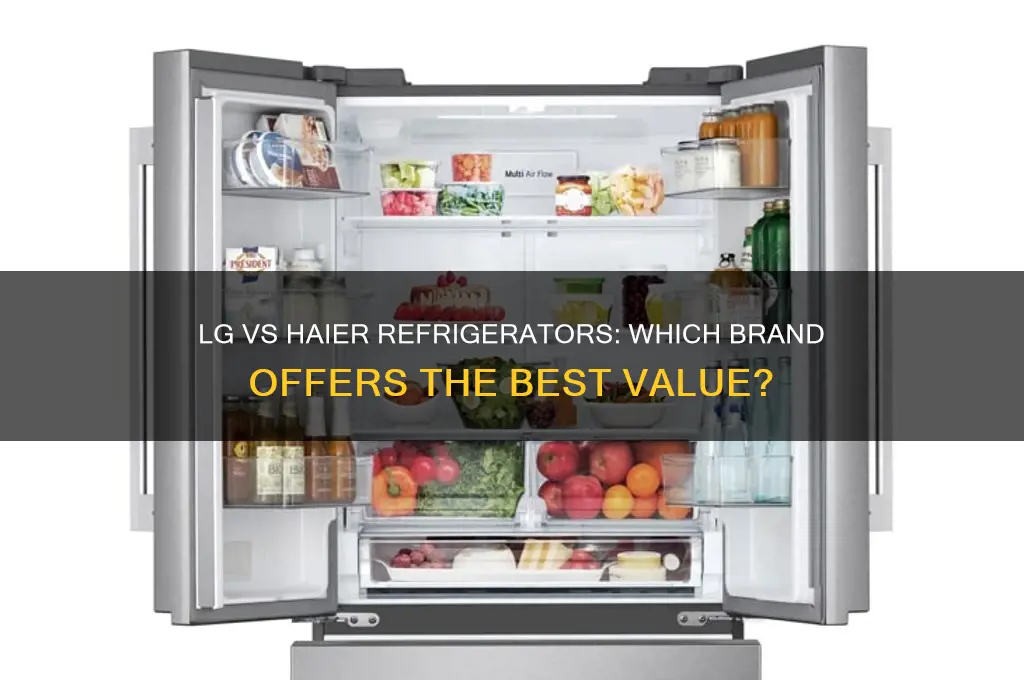 which refrigerator is best lg or haier