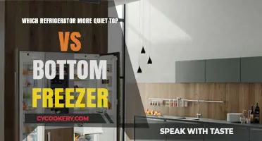 Top vs Bottom Freezer: Which Refrigerator is Quieter?