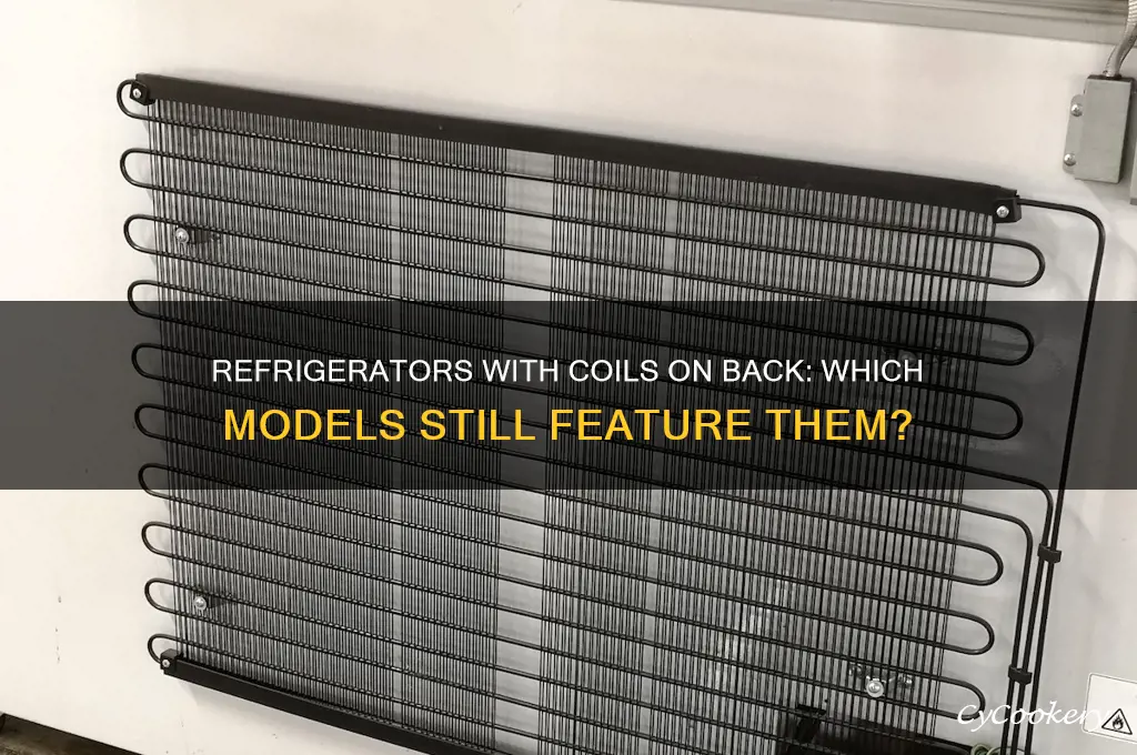 which refrigerator still has coikd on back