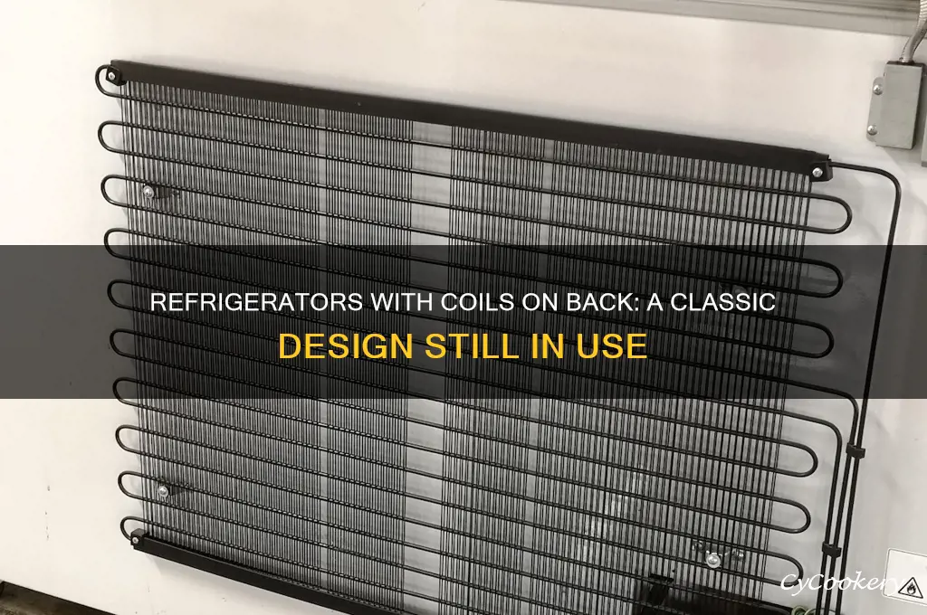 which refrigerator still has coils on back