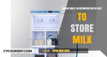 Chill Perfection: The Ideal Shelf for Milk Storage