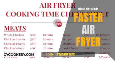 Air Fryer Efficiency: Which Side Cooks Faster?