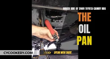 Locating the Oil Pan on a 2009 Toyota Camry