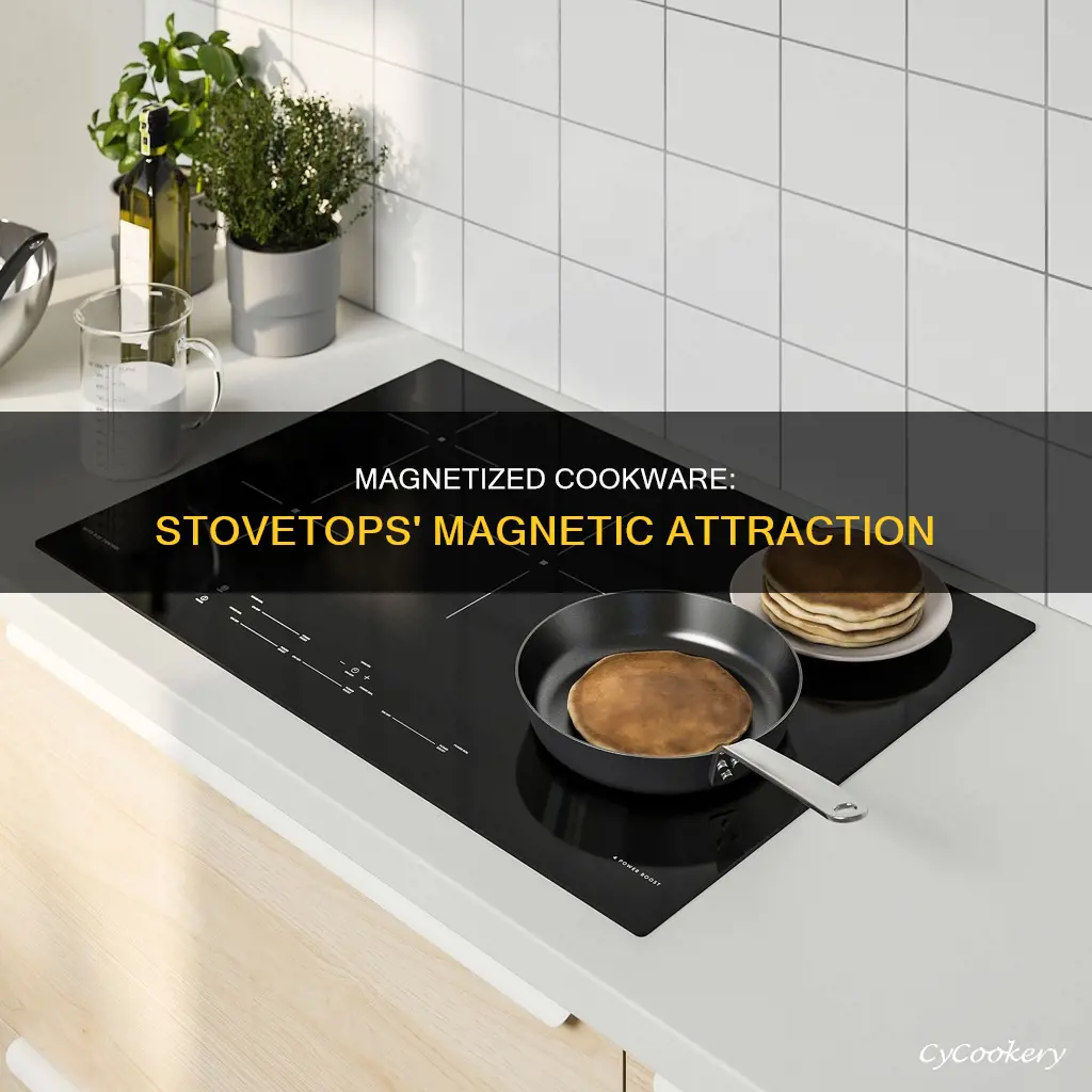 which stove top requires magnetized pots and pans