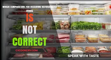 Chilling Mistakes: The Incorrect Temperature for Refrigerated Foods