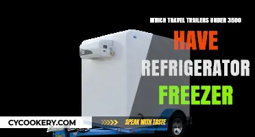 Compact Travel Trailers with Refrigerator Freezer Under 3,500 lbs