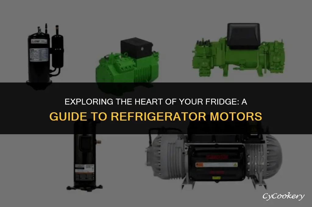 which type of motor is used in household refrigerator