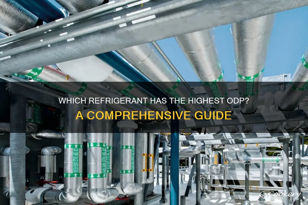 which type of refrigerant has the highest odp