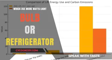 Comparing Energy Consumption: Light Bulbs vs. Refrigerators