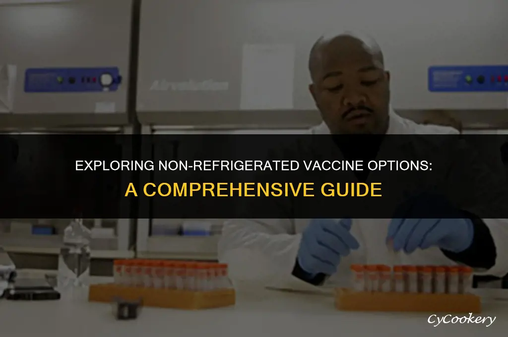 which vaccine does not have to be refrigerated