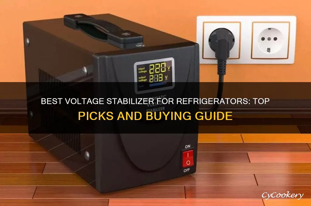 which voltage stabilizer is best for refrigerator