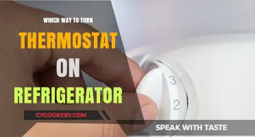How to Properly Turn On Your Refrigerator Thermostat: A Guide
