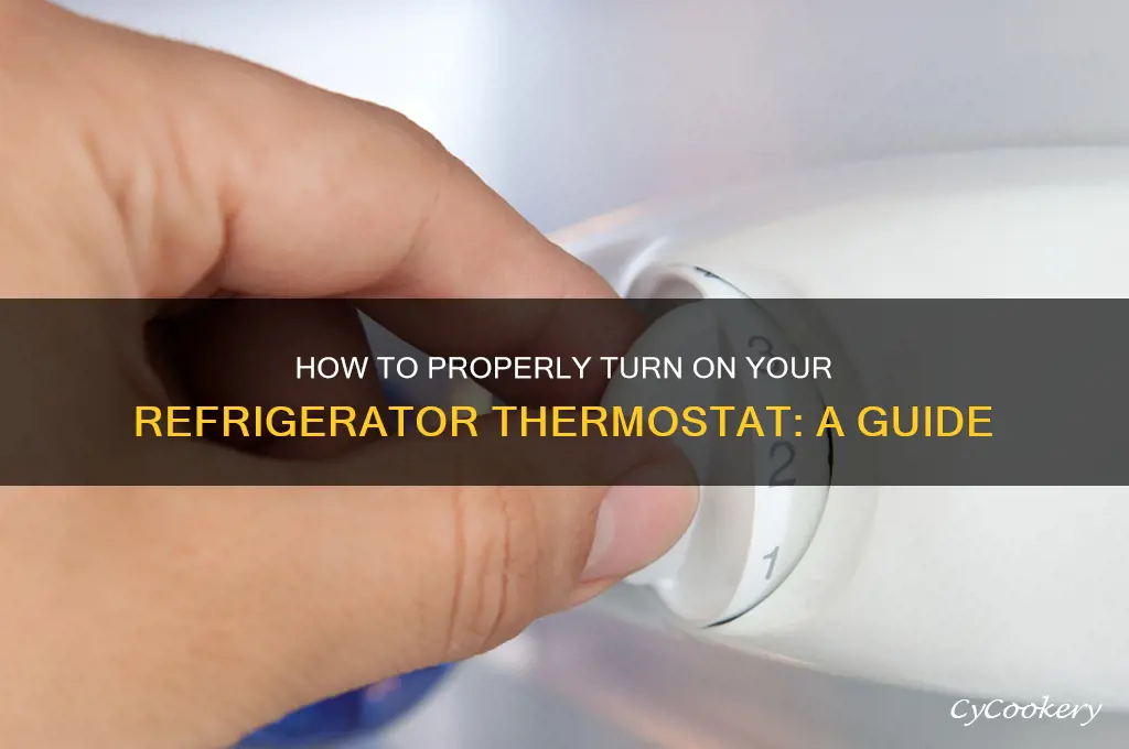 which way to turn thermostat on refrigerator