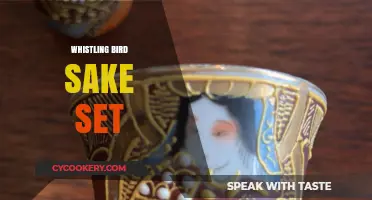 Elegant Whistling Bird Sake Set: A Unique Japanese Tradition