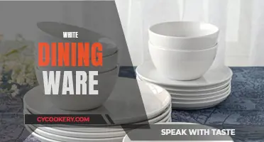 Dining Ware: White Simplicity