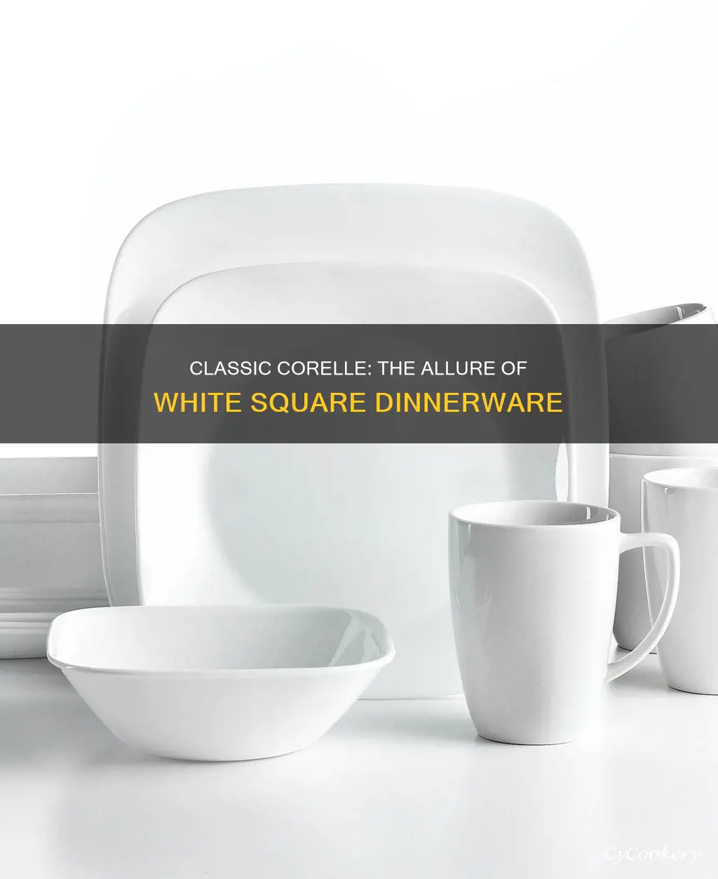 white square corelle dinnerware set