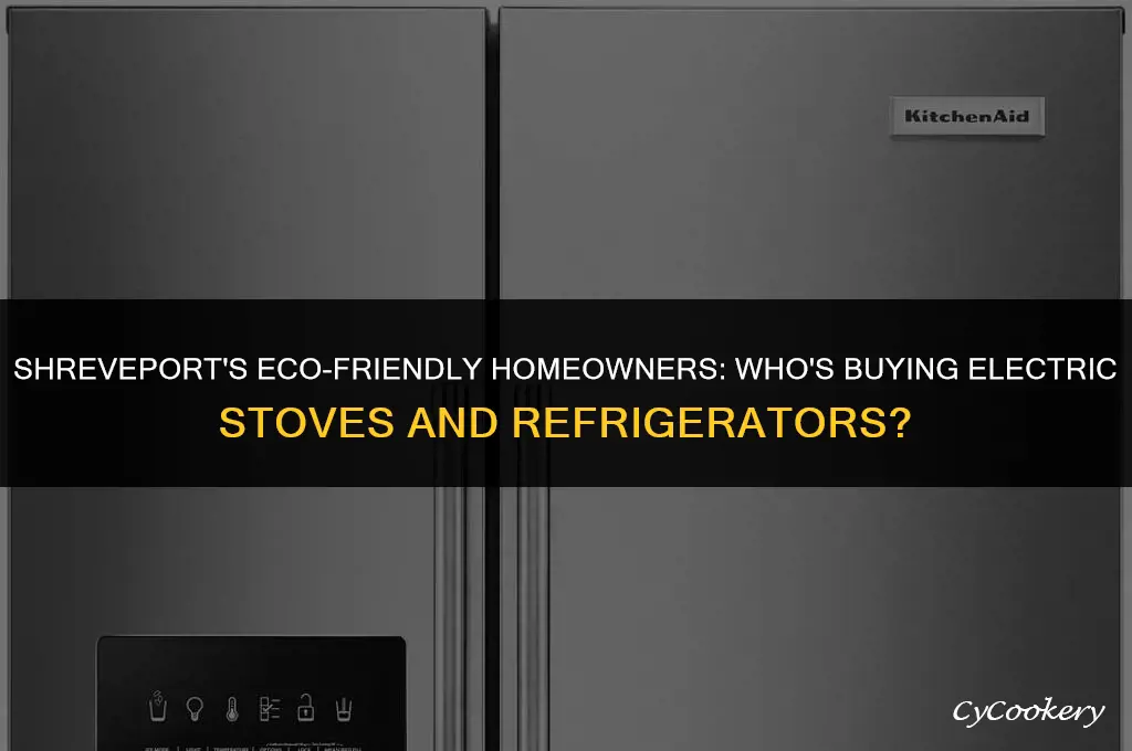 who buy electric stoves and refrigerator in shreveport louisiana