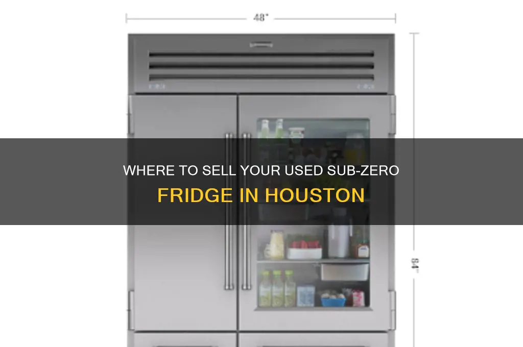 who buys used subzero refrigerators in houston